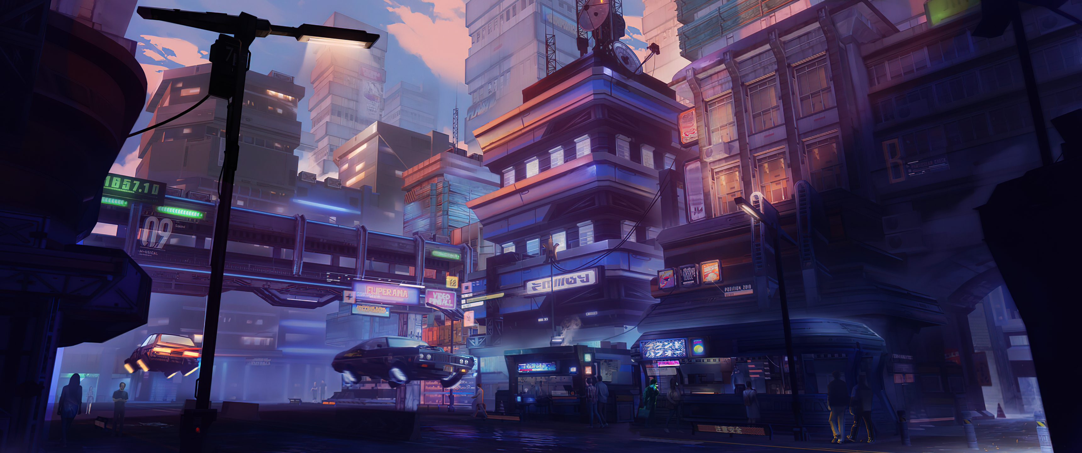 【电脑壁纸】庆祝赛博朋克2077上线快乐的年底