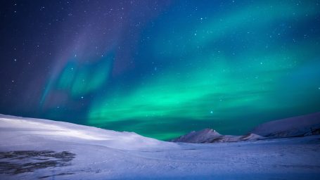 【电脑壁纸】风景北极光极地4k壁纸