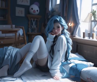 房间 金克丝4K动漫壁纸