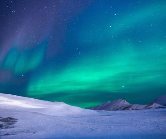 风景北极光极地4k壁纸
