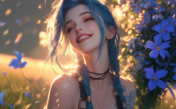 【电脑壁纸】金克丝4K动漫壁纸